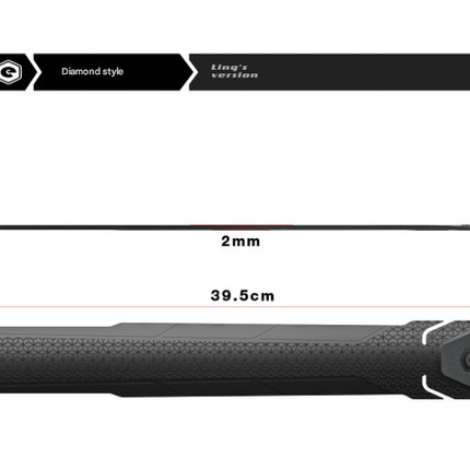 2 Pcs Black Durable Bicycle Frame Down Tube Protector Sticker  - Anti-Scratch Guard for MTB & Road Bikes