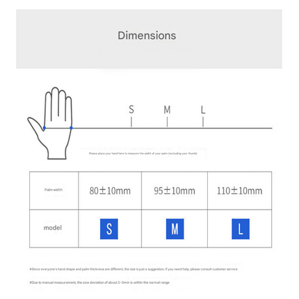 100 gloves Black Premium Disposable Nitrile Gloves - Powder-Free & Extra Durable for Multi-Purpose Use(M)