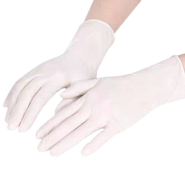100 gloves White Premium Disposable Nitrile Gloves - Powder-Free & Extra Durable for Multi-Purpose Use(S)