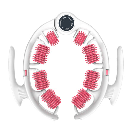 Pink U-Shape 360 Degree Massage Roller - Multi-Functional Leg, Arm & Neck Massager for Muscle Relief & Recovery