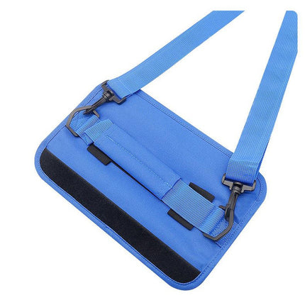 Red Compact Golf Club Carrier - Lightweight Sunday Practice Bag for Driving Range