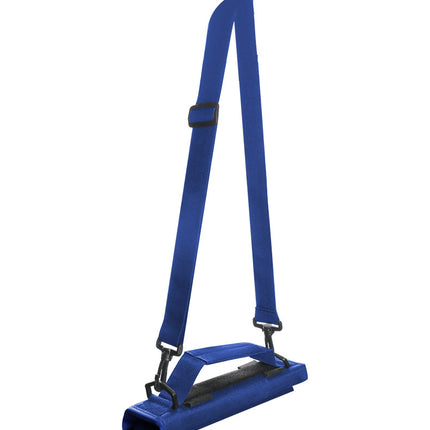 Blue Compact Golf Club Carrier - Lightweight Sunday Practice Bag for Driving Range