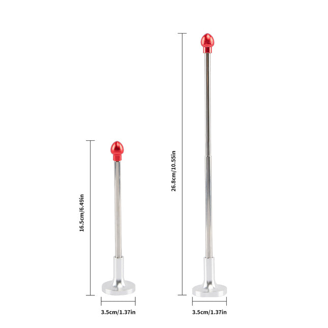 Red Adjustable Magnetic Golf Club Face Alignment and Swing Trainer