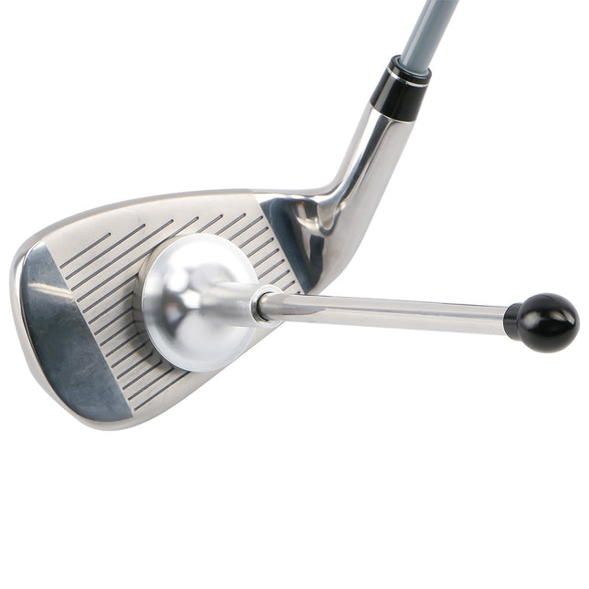 Black Adjustable Magnetic Golf Club Face Alignment and Swing Trainer