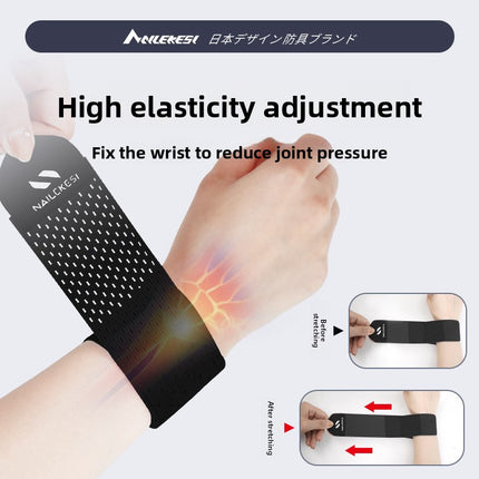 2PCS Adjustable Wrist Support Brace Ultra Thin Breathable Mesh Wrap for Sports Tennis Gym & Daily Office Use One Size Fits Most Cherry Blossom Pink