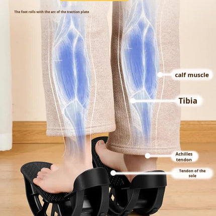 2 PCS Foot Rocker Calf Stretcher - Ankle & Lower Leg Stretching Board for Plantar Fasciitis & Achilles Relief - Anti-Slip Balance Wedge for Home & Office - Heavy Duty Pink