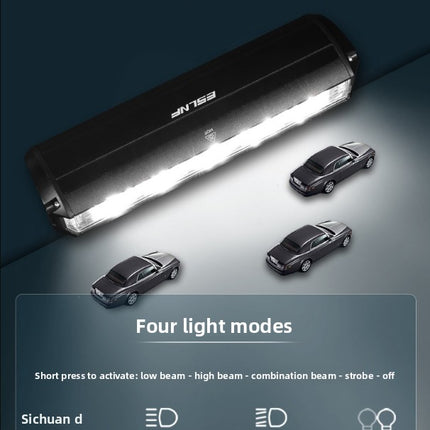 EOS630 1700 Lumen High Brightness Bike Light with Single Bracket Mount - 4000mAh Long Life USB Rechargeable Battery - Aluminium Alloy Horizontal Headlamp for MTB & Road Cycling