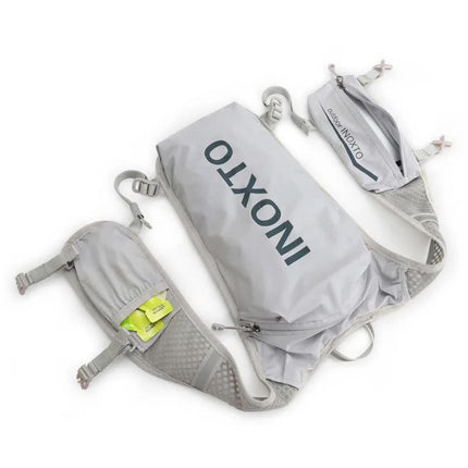 Light-Green 5L Ultra-Light Hydration Running Vest - Quick-Dry Trail Running & Marathon Backpack with Night Reflective Safety