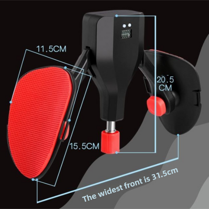 Grey 35KG High-Resistance Kegel Trainer With Smart Counter & Leg Straps - Muscle & Thigh Slimming Equipment with Jump Rope & 2 Handles Attachment