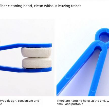 10 Pcs Green Portable Eyeglass Cleaning Clip - Dual-Sided Microfiber Tongs for Safe, Streak-Free Lens Care