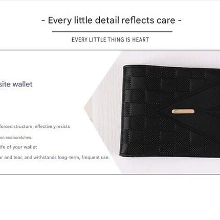 Black 4-Piece Men's Gift Set - Leather Wallet, Belt, Sunglasses & Bracelet in Luxury Gift Box - Perfect for Father's Day, Birthday, Christmas, Valentine's Day, Anniversary, Graduation, Retirement - Stylish & Practical Gift for Him
