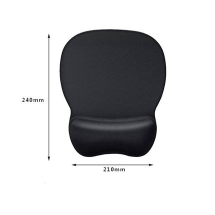 Gradient Blue silicone wrist rest with 20-in-1 electronics cleaning kit - portable multi-functional brush set, ergonomic mouse pad, suitable for office and travel.