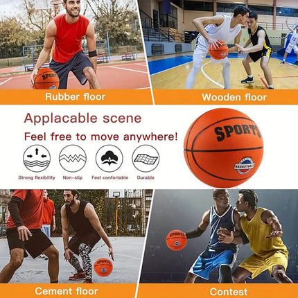 Standard Size 7 Rubber Basketball Training basketball