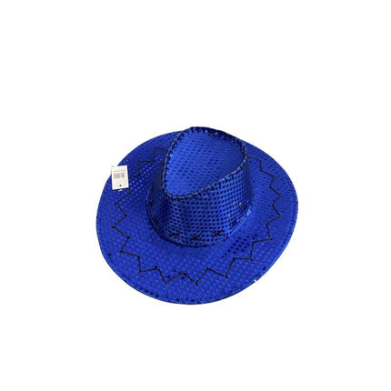 Sequin Cowboy Hat party hat - Pink