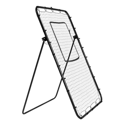Baseball And Softball Rebounder Net, 4 x 6 Feet PitchBack Baseball Nest for Pitching and Fielding Training, Pitch Return Trainer Rebound Net with Pitching Target, 4 Adjustable Angles