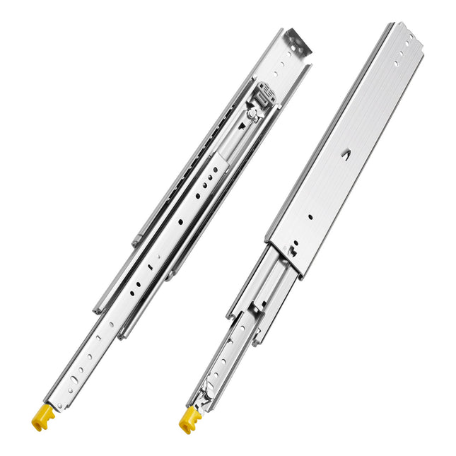 1 Pair 18-60 in Soft-Close Drawer Slides Ball Bearing Full Extension