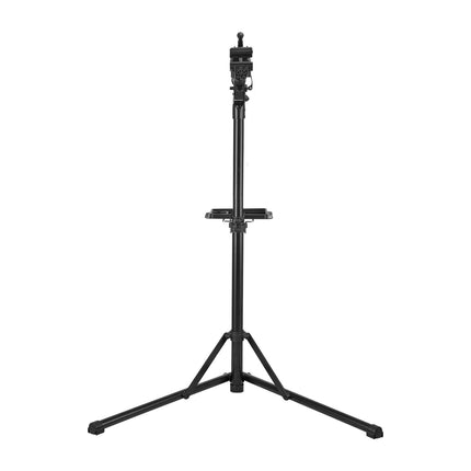 Bike Repair Stand, 38.56 kg Heavy-duty Bicycle Work Stand with 1035-1630 mm Adjustable Height & Magnetic Tool Tray, Foldable Bicycle Maintenance Rack, Shop Home Mechanics for Mountain & Road Bike